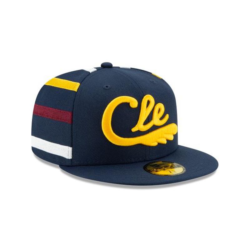 NBA Cleveland Cavaliers 2019 Authentics City Series 59Fifty Fitted (RXV1318) - Blue New Era Caps